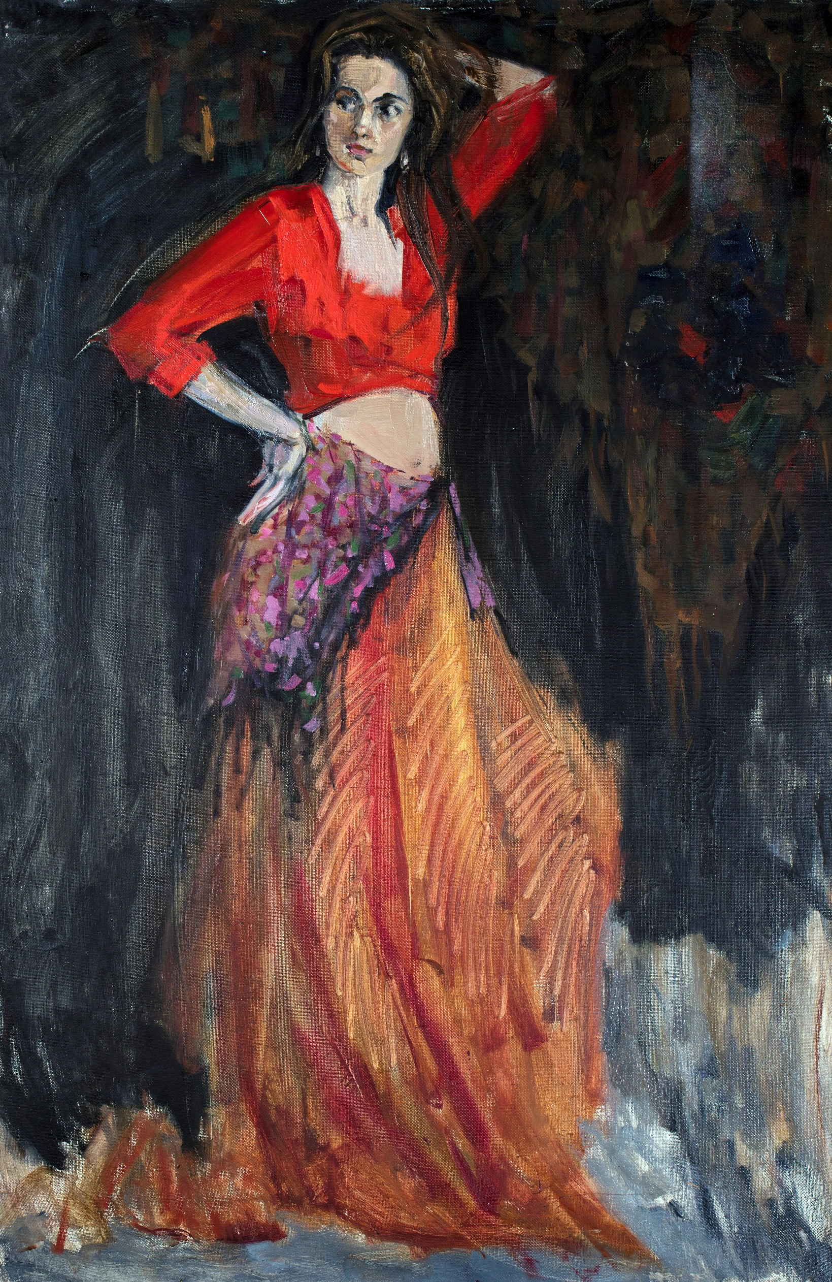 The Fortune Teller. Portrait of the Actress Svitlana Prus